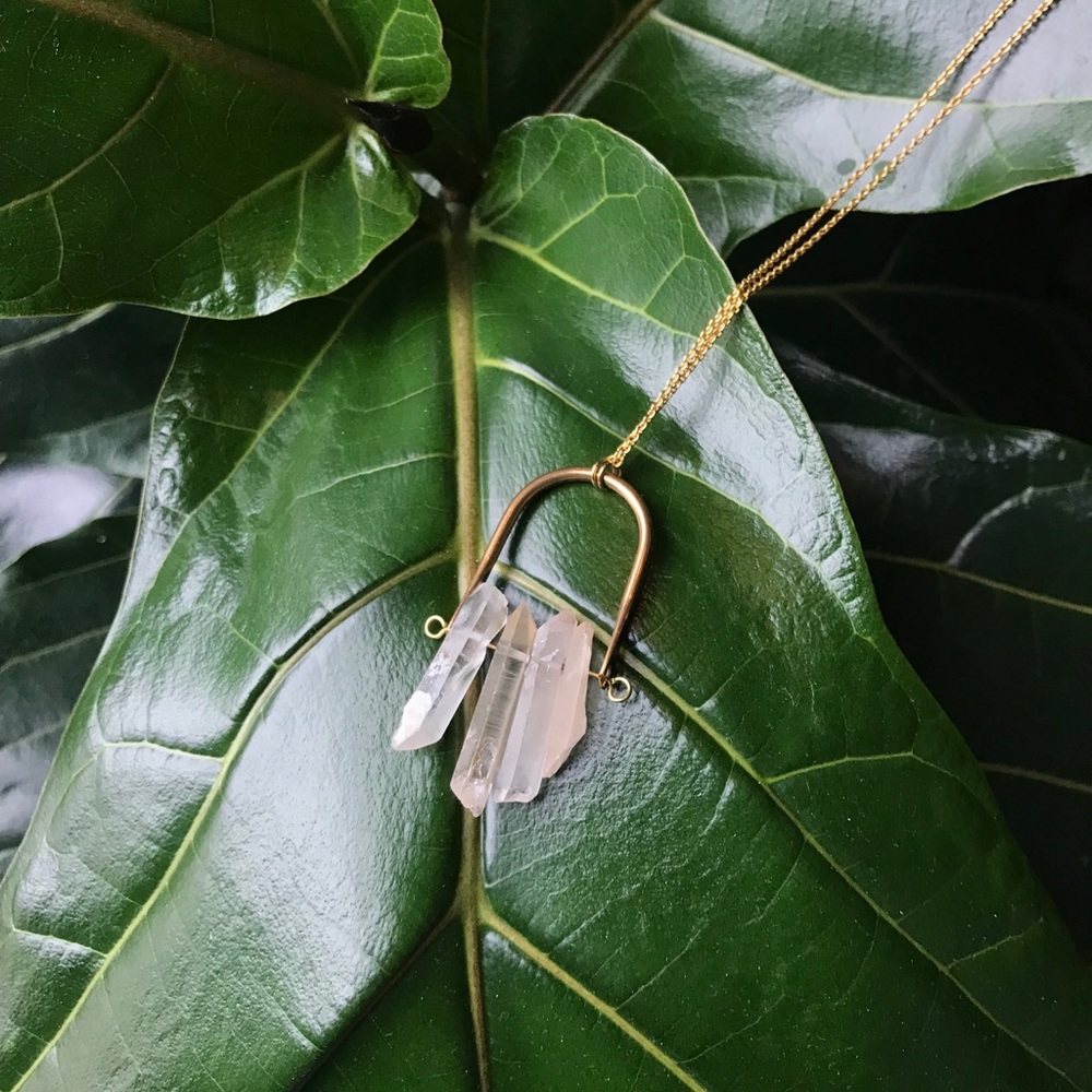 Crystal Pendant Necklace